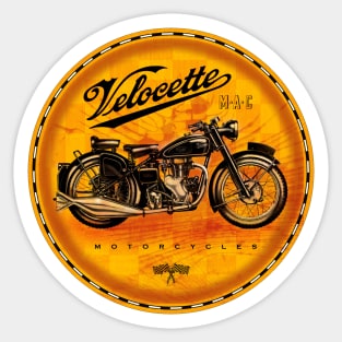 Velocette (amber) Sticker